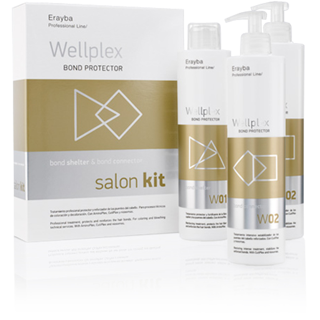 Wellplex Erayba Wellplex Salon Kit Bond Shelter & Bond Connector 500/500/500 мл